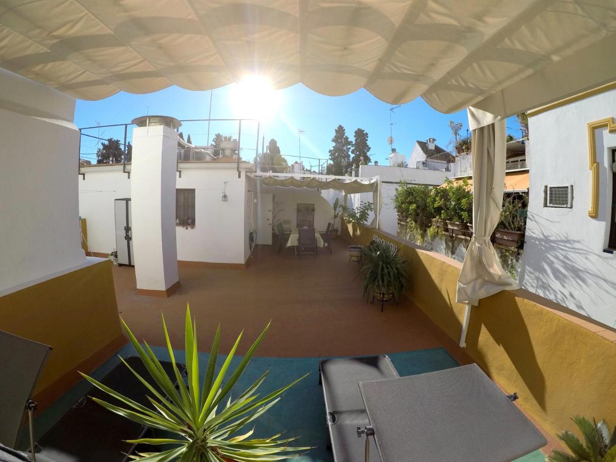 Duplex Acogedor Con Gran Terraza En Pleno Centro De Sevilla! Zewnętrze zdjęcie